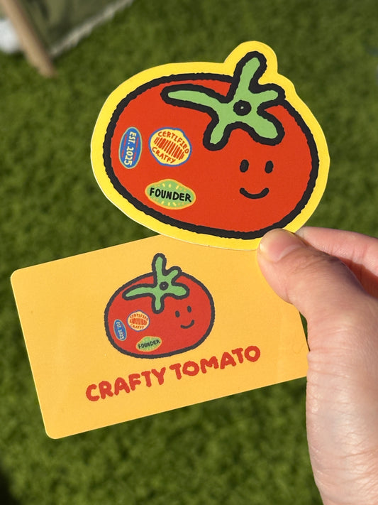 Crafty Tomato Limited Edition Physical Gift Cards