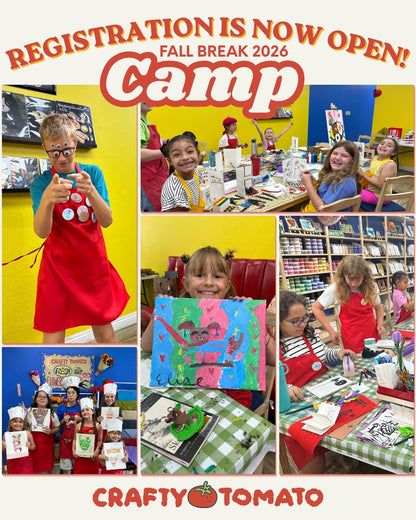 Crafty Tomato Fall Break Imagination Camp (Ages 8–14)