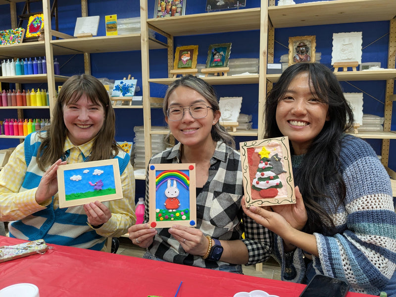 Air-dry clay workshop
A hands-on option for more tactile creativity.