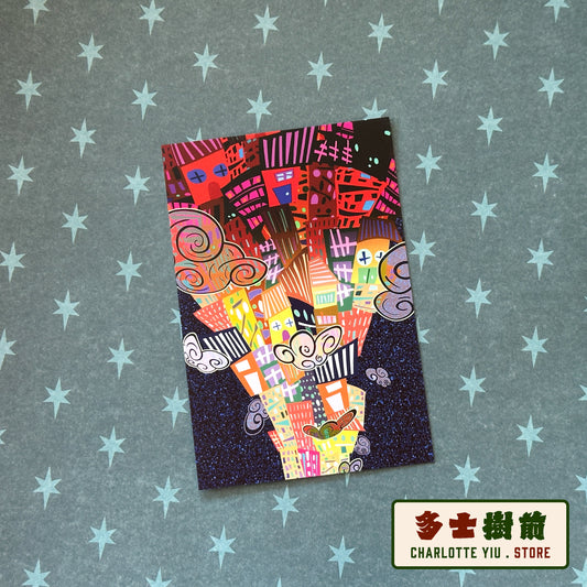 Tall City Postcard -Farewell Collection