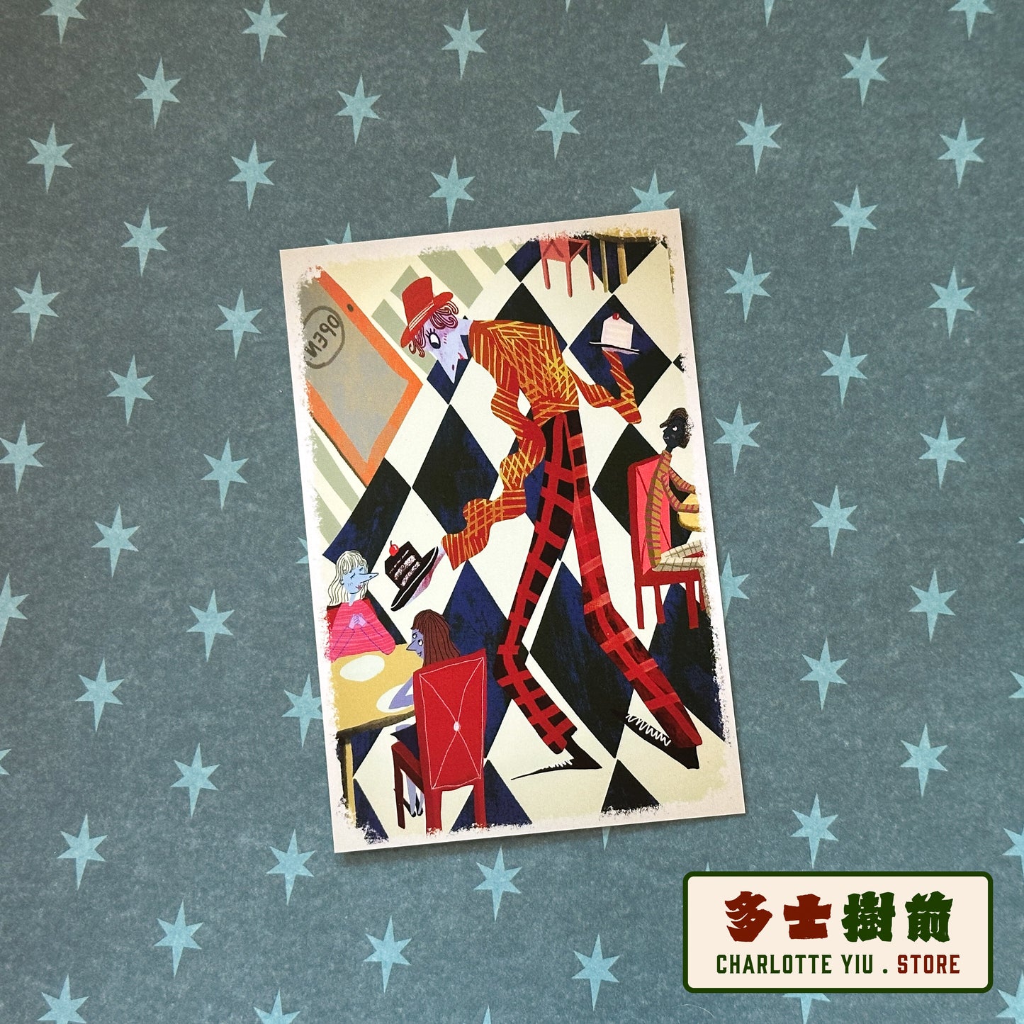 Diner Postcard -Farewell Collection