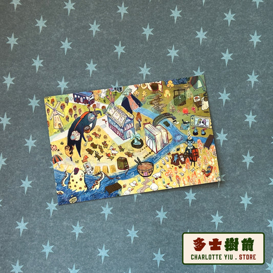 Villagers Postcard -Farewell Collection