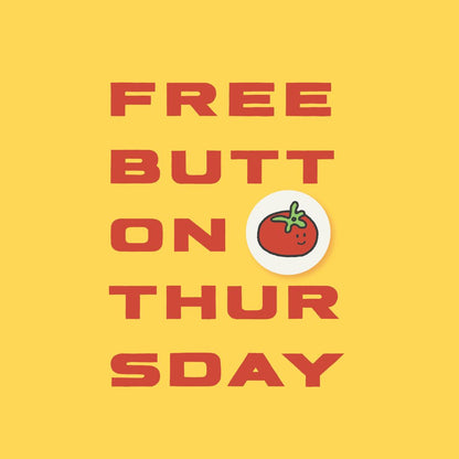 Free Button Thursday promotion at Crafty Tomato DIY craft studio in Tempe Arizona