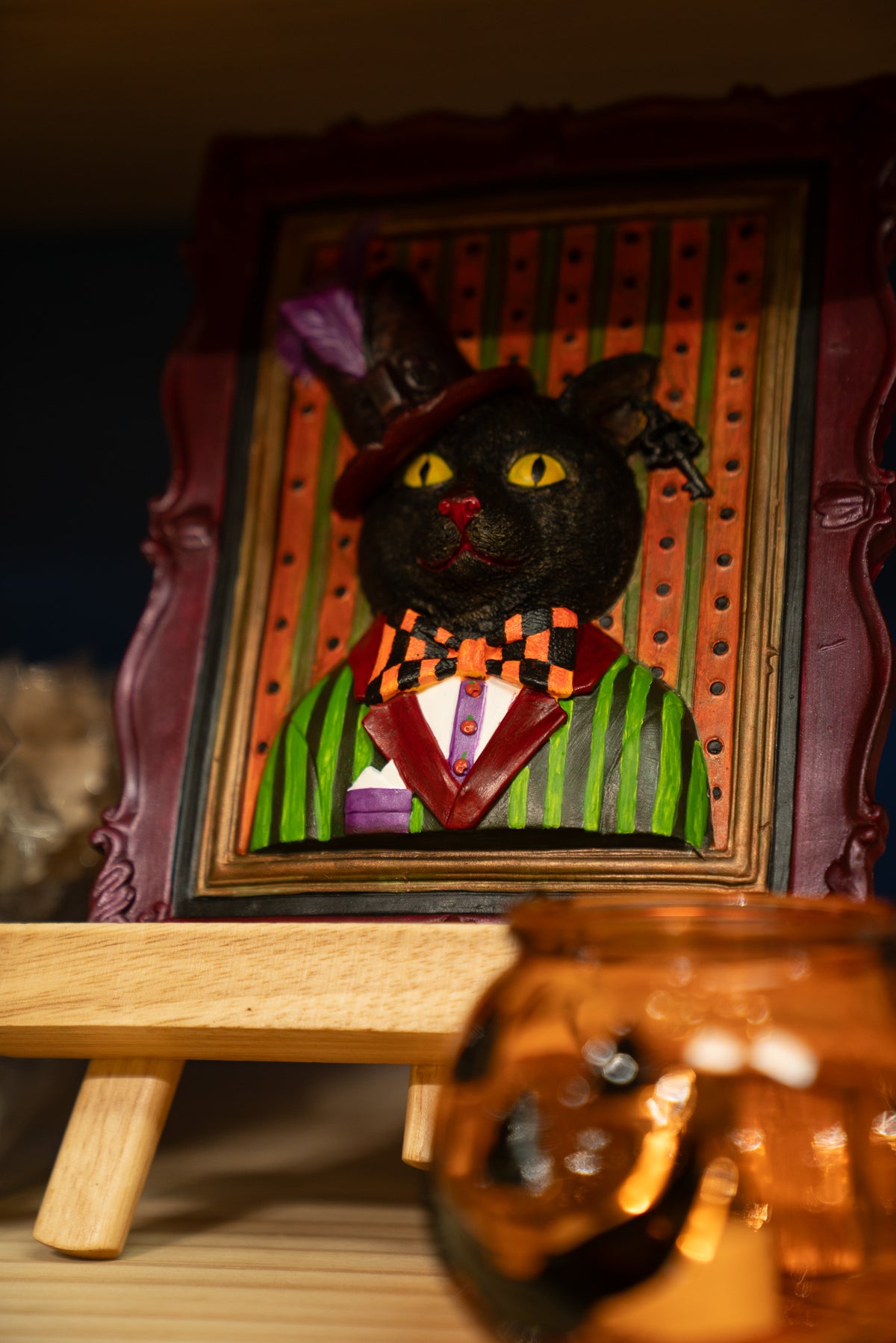 Craft Club Tuesday || Oct 13 • 6–9 PM || Black Cat Awareness Month - Paint a 3D Cat Portrait