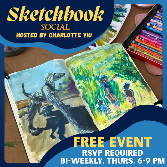 Sketchbook Social - Bi-weekly - Hosted by Charlotte Yiu